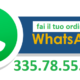 ordina su whatsapp